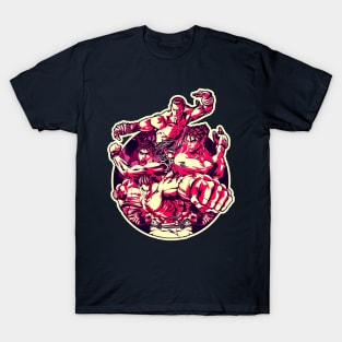 retro game fighter T-Shirt